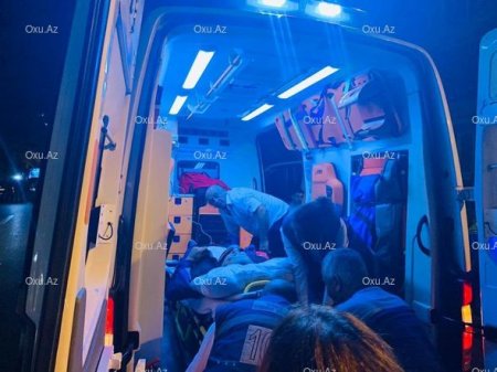 Bakıda sərxoş piyadanı avtomobil vurub - FOTO Bakıda sərxoş piyadanı avtomobil vurub - FOTO