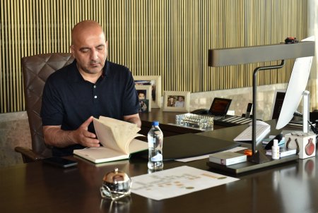 Mübariz Mənsimov işə çıxdı — Fotolar