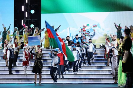 Rusiyanın Kazan şəhərində birinci MDB Oyunlarının açılış mərasimi keçirilib