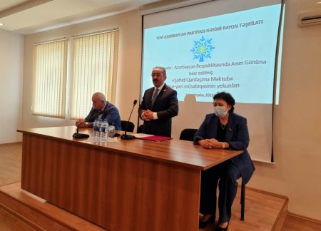 “Şəhid qardaşıma məktub” inşa-yazı müsabiqəsinin qalibləri ilə görüş keçirilib