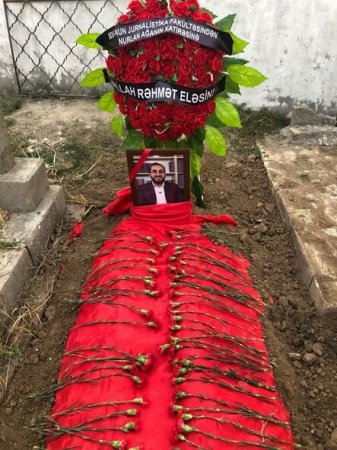 Koronavirusdan vəfat edən jurnalist dəfn olunub - FOTO Koronavirusdan vəfat edən jurnalist dəfn olunub - FOTO