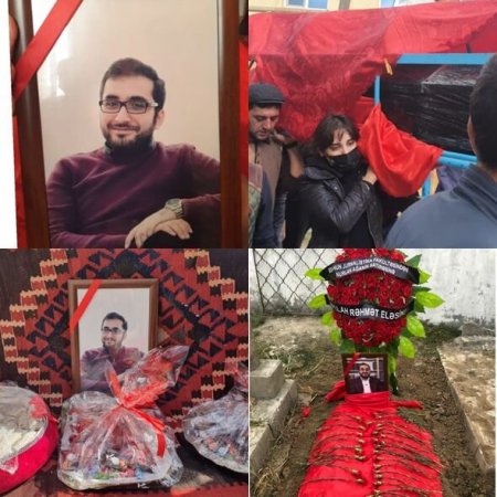 Koronavirusdan vəfat edən jurnalist dəfn olunub - FOTO Koronavirusdan vəfat edən jurnalist dəfn olunub - FOTO