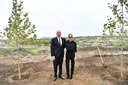 Azərbaycan Respublikasının Prezidenti İlham Əliyev və birinci xanım Mehriban Əliyeva oktyabrın 17-də Füzuli rayonunda səfərdə olublar
