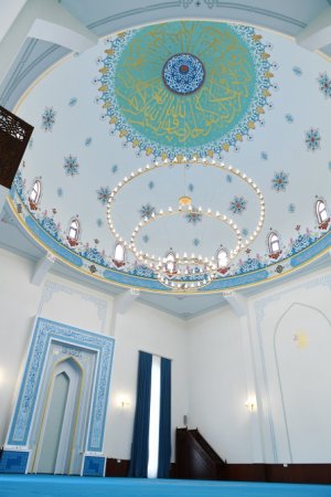 Şamaxıdakı Pirsaat Baba ziyarətgah-məscid kompleksinin bərpa və yenidənqurmadan sonra açılışı olub