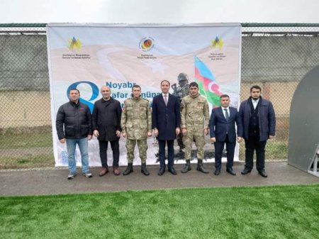 Zəfər Gününə həsr olunmuş reqbi-7 üzrə Gəncə açıq kuboku yarışı keçirilib