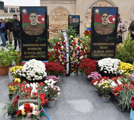 Şəhidlərimiz İman və Bəhrəm Məmmədzadə qardaşlarının anım günü qeyd olunub