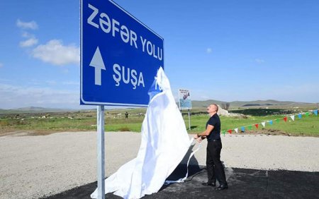 Prezidentlə xanımının Şuşa səfərindən yeni - Fotolar