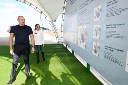Prezidentlə xanımının Şuşa səfərindən yeni - Fotolar