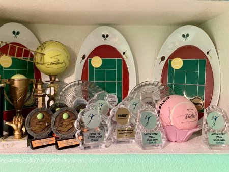 ABŞ-da yaşayan azərbaycanlı əkiz bacılar tennis yarışının qalibi olublar ABŞ-da yaşayan azərbaycanlı əkiz bacılar tennis yarışının qalibi olublar