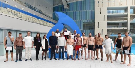 Media nümayəndələri arasında keçirilən üzgüçülük turnirinin qalibləri müəyyənləşib