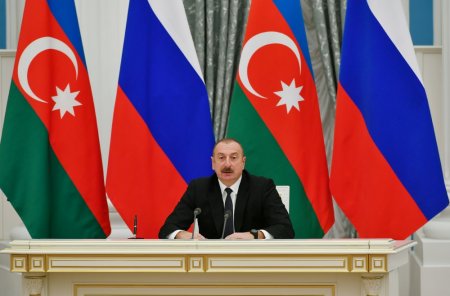 Prezident İlham Əliyev və Prezident Vladimir Putin mətbuata bəyanatlarla çıxış ediblər YENİLƏNİB Prezident İlham Əliyev və Prezident Vladimir Putin mətbuata bəyanatlarla çıxış ediblər YENİLƏNİB