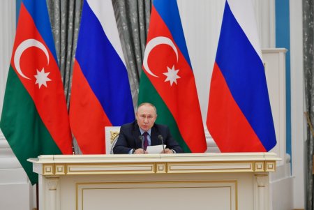 Prezident İlham Əliyev və Prezident Vladimir Putin mətbuata bəyanatlarla çıxış ediblər YENİLƏNİB Prezident İlham Əliyev və Prezident Vladimir Putin mətbuata bəyanatlarla çıxış ediblər YENİLƏNİB