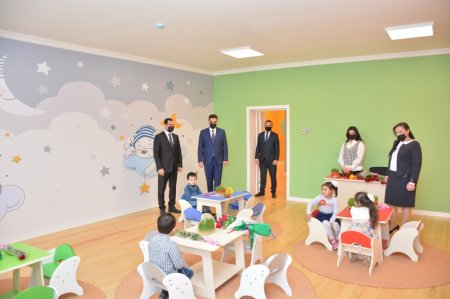 Şamaxı rayonunda körpələr evi-uşaq bağçasının və yeni məktəb binasının açılışı olub Şamaxı rayonunda körpələr evi-uşaq bağçasının və yeni məktəb binasının açılışı olub
