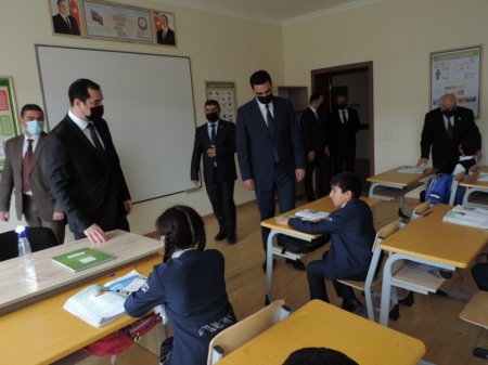 Şamaxı rayonunda körpələr evi-uşaq bağçasının və yeni məktəb binasının açılışı olub Şamaxı rayonunda körpələr evi-uşaq bağçasının və yeni məktəb binasının açılışı olub