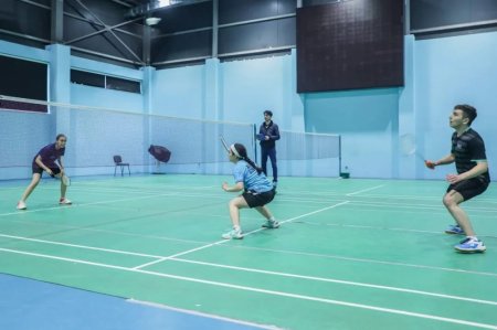 Badmintonçular arasında Bakı şəhər birinciliyinə yekun vurulub