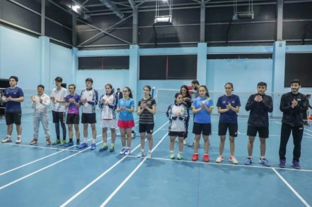 Badmintonçular arasında Bakı şəhər birinciliyinə yekun vurulub