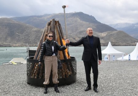 Prezident İlham Əliyevin Novruz bayramı münasibətilə Azərbaycan xalqına təbriki - FOTOLAR