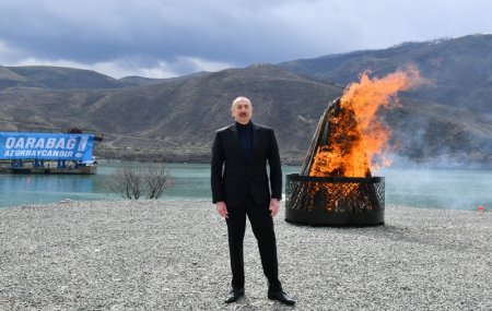 Prezident İlham Əliyevin Novruz bayramı münasibətilə Azərbaycan xalqına təbriki - FOTOLAR