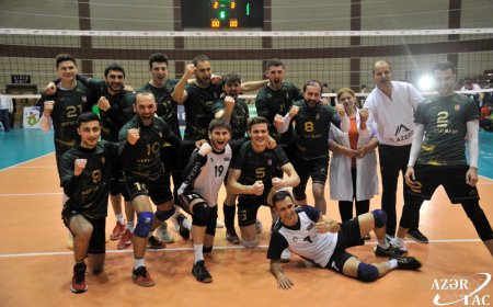 “Neftçi” komandası kişi voleybolçular arasında “Zəfər kuboku”na sahib çıxıb “Neftçi” komandası kişi voleybolçular arasında “Zəfər kuboku”na sahib çıxıb