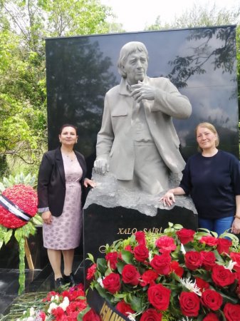 Xalq şairi Musa Yaqubun qəbirüstü abidəsinin açılışı oldu - FOTOLAR Xalq şairi Musa Yaqubun qəbirüstü abidəsinin açılışı oldu - FOTOLAR