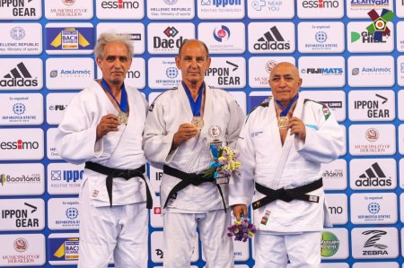 Azərbaycanın veteran cüdoçuları Avropa çempionatının birinci günündə 6 medal qazanıblar Azərbaycanın veteran cüdoçuları Avropa çempionatının birinci günündə 6 medal qazanıblar