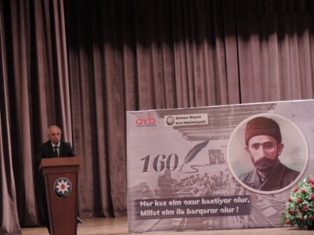 Şamaxıda Azərbaycan satirik şeirinin ustadı M.Ə.Sabirin anadan olmasının 160 illiyi ilə əlaqədar elmi-praktik konfrans keçirilib