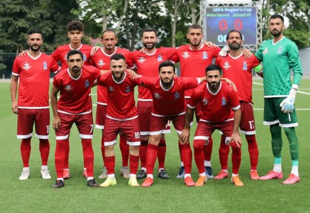 "Cəbrayıl" komandası UEFA Region kuboku yarışında ilk oyununu keçirib "Cəbrayıl" komandası UEFA Region kuboku yarışında ilk oyununu keçirib