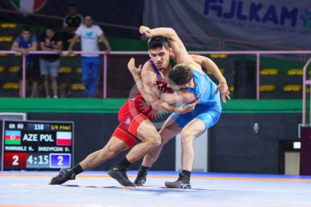 Yunan-Roma güləşi üzrə U-20 millimiz Avropa çempionatına 2 qızıl medalla başlayıb Yunan-Roma güləşi üzrə U-20 millimiz Avropa çempionatına 2 qızıl medalla başlayıb