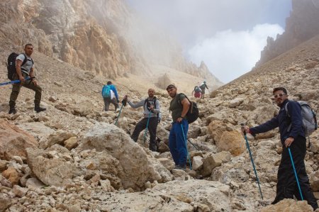 MOK 30 illik yubileyi münasibətilə “Heydər zirvəsi”nə yürüş olub