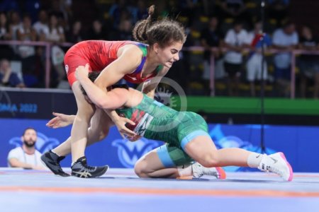 Azərbaycan güləşçisi Ruzanna Məmmədova dünya çempionu olub Azərbaycan güləşçisi Ruzanna Məmmədova dünya çempionu olub