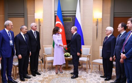 Azərbaycan Respublikasının Birinci vitse-prezidenti Mehriban xanım Əliyevaya