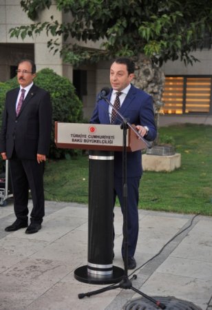 Bakıda Türkiyənin Zəfər bayramı qeyd edilib - FOTOLAR Bakıda Türkiyənin Zəfər bayramı qeyd edilib - FOTOLAR