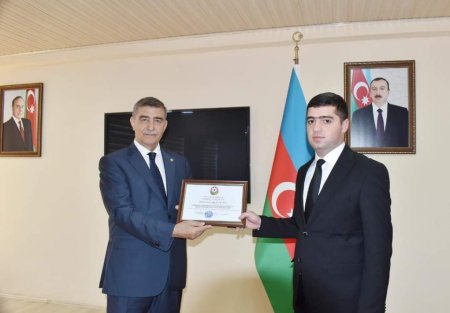 Şirvanda prokurorluq işçilərinin peşə bayramı qeyd olunub