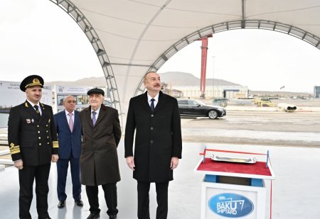 “Akademik Xoşbəxt Yusifzadə” tankeri istismara verilib Prezident İlham Əliyev mərasimdə iştirak edib “Akademik Xoşbəxt Yusifzadə” tankeri istismara verilib Prezident İlham Əliyev mərasimdə iştirak edib