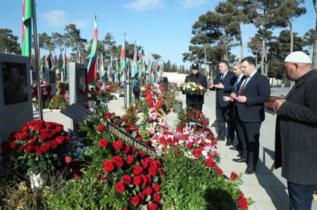 Vətən Müharibəsi Qəhrəmanının xatirəsi anılıb Vətən Müharibəsi Qəhrəmanının xatirəsi anılıb