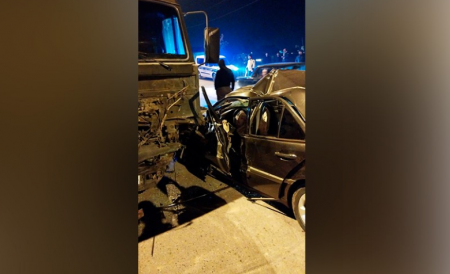 Sabirabadda qəza baş verib, ölən və yaralananlar var - FOTO