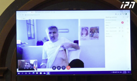 Saakaşvili vəsiyyətini etdi: "Kiyevdə dəfn edilim, ürəyim..." - Klinikadan SON FOTOLARI