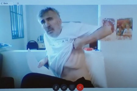 Saakaşvili vəsiyyətini etdi: "Kiyevdə dəfn edilim, ürəyim..." - Klinikadan SON FOTOLARI