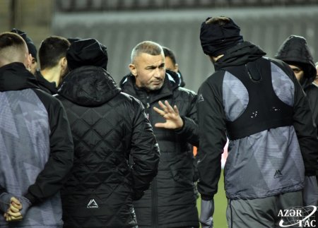 Tofiq Bəhramov adına Respublika stadionunda “Qarabağ”ın açıq məşqi olub - FOTOLAR