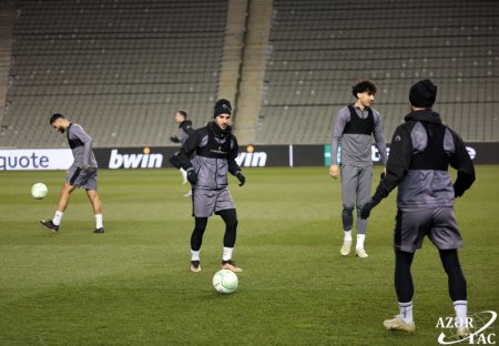 Tofiq Bəhramov adına Respublika stadionunda “Qarabağ”ın açıq məşqi olub - FOTOLAR