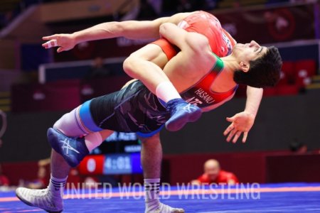 Güləşçimiz Xasay Həsənli U-23 Avropa çempionatında gümüş medal qazanıb Güləşçimiz Xasay Həsənli U-23 Avropa çempionatında gümüş medal qazanıb
