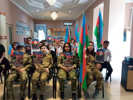 Etibar Hüseynova: Bərdədə şəhidimiz Naibov Dövran Fazil oğlunun əziz xatirəsinə həsr edilmiş tədbir keçirilib - FOTOLAR