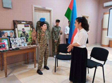 Etibar Hüseynova: Bərdədə şəhidimiz Naibov Dövran Fazil oğlunun əziz xatirəsinə həsr edilmiş tədbir keçirilib - FOTOLAR