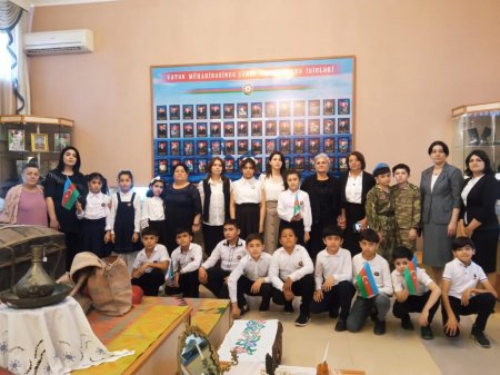 Etibar Hüseynova: Bərdədə şəhidimiz Naibov Dövran Fazil oğlunun əziz xatirəsinə həsr edilmiş tədbir keçirilib - FOTOLAR