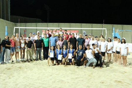 Çimərlik voleybolu üzrə ölkə çempionatının birinci mərhələsinə yekun vurulub - FOTOLAR