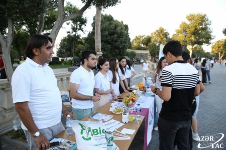 Beynəlxalq Gənclər Gününə həsr olunmuş “ECOFEST” layihəsi uğurla başa çatıb - FOTOLAR