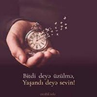 "ÖLMƏ ADAM..." Müəllif : Günel Türksoy - FOTO
