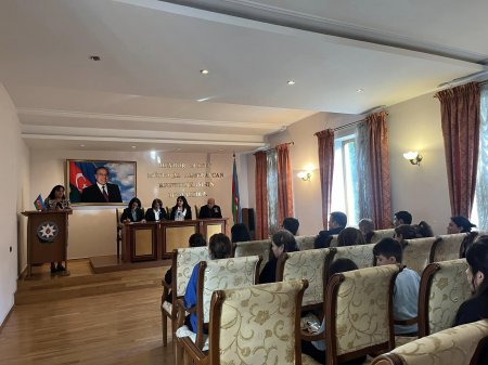 Bərdə rayon Heydər Əliyev Mərkəzində 8 noyabr Zəfər günü münasibətilə "Zəfərin mübarək Azərbaycan " adlı tədbir keçirilmişdir - FOTOLAR Bərdə rayon Heydər Əliyev Mərkəzində 8 noyabr Zəfər günü münasibətilə "Zəfərin mübarək Azərbaycan " adlı tədbir keçirilmişdir - FOTOLAR