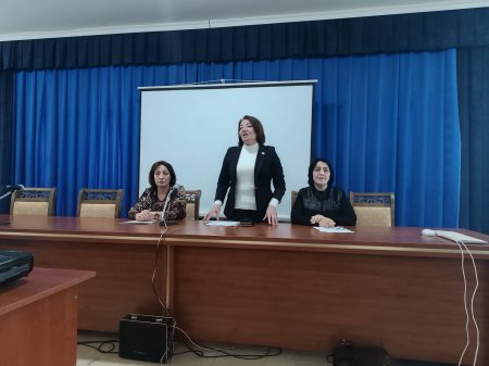 Bərdədə Müalicə Diaqnostika Mərkəzində “Qadınlar və sağlam həyat tərzi” mövzusunda tədbir keçirilmişdir  - FOTOLAR