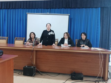 Bərdədə Müalicə Diaqnostika Mərkəzində “Qadınlar və sağlam həyat tərzi” mövzusunda tədbir keçirilmişdir  - FOTOLAR
